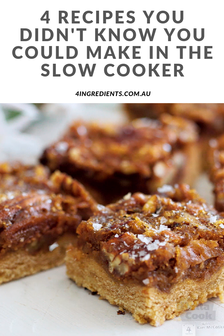 4 recipes you didn't know you could make in the slow cooker