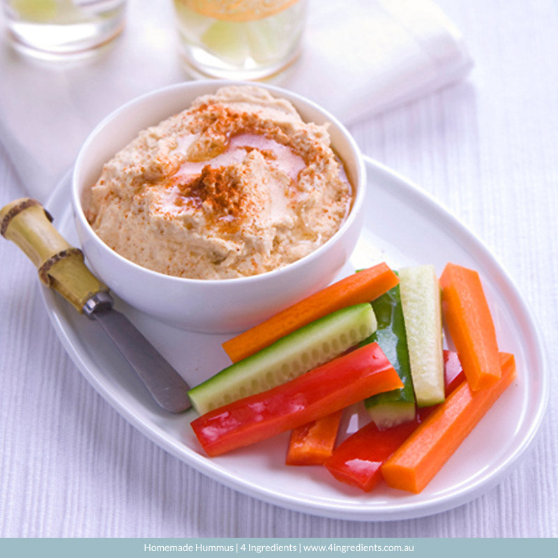 Homemade Hummus – 4 Ingredients