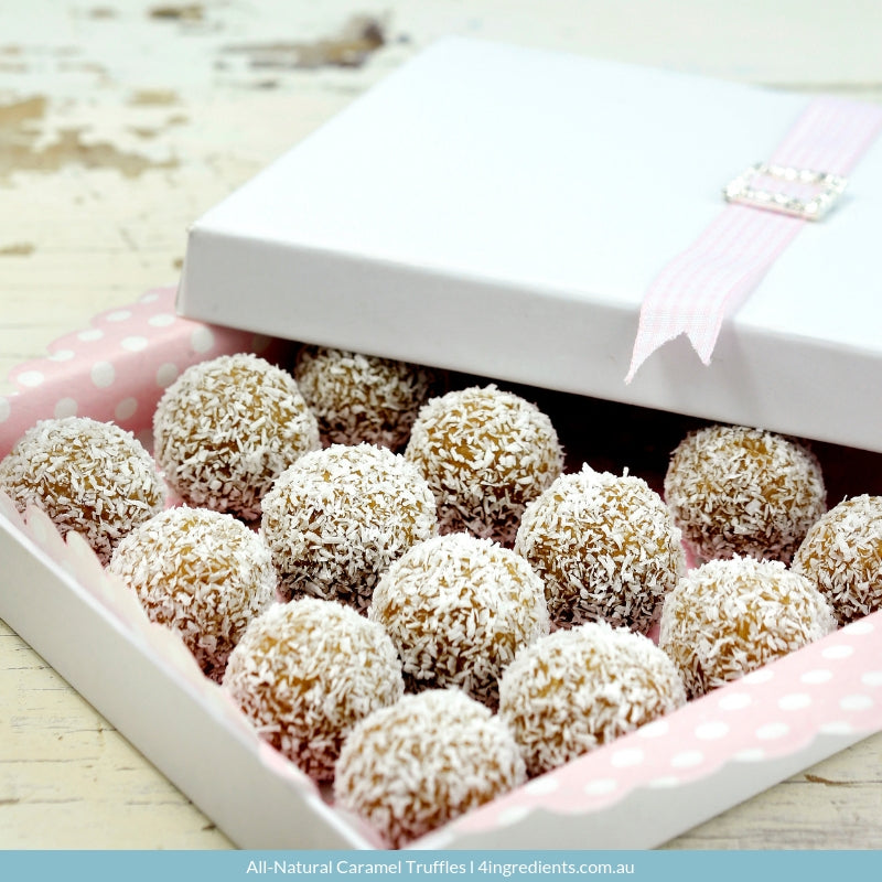 All-Natural Caramel Truffles – 4 Ingredients