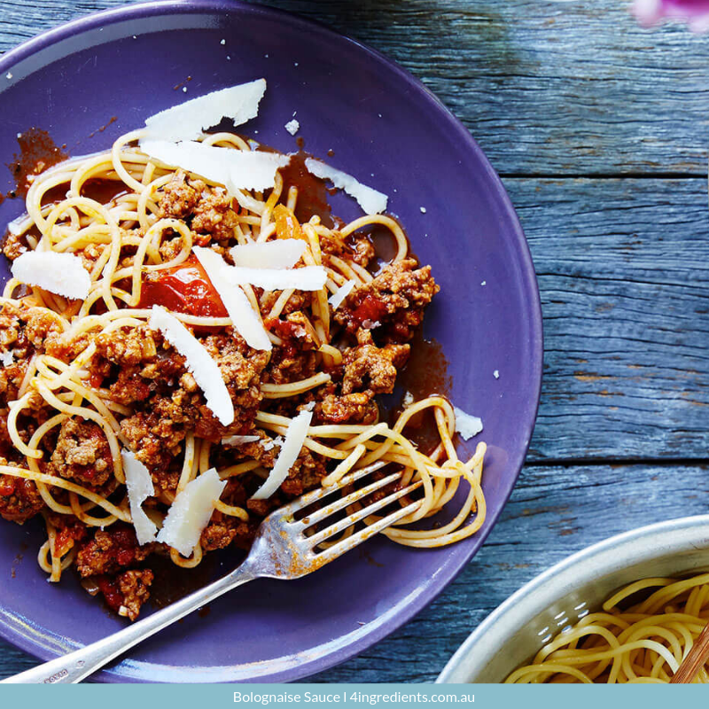 Bolognaise Sauce – 4 Ingredients