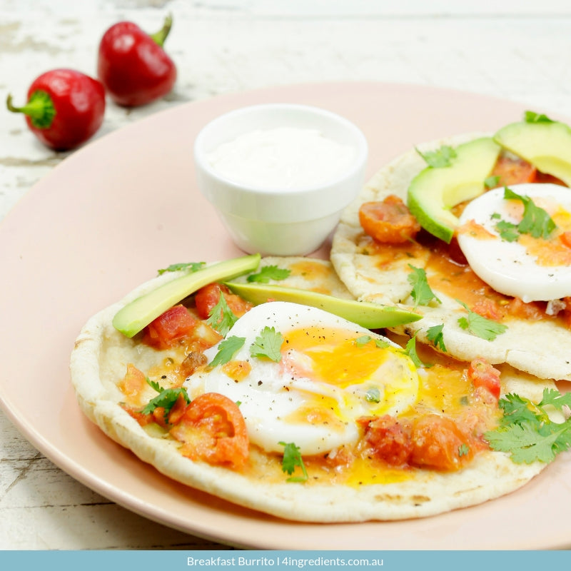 Breakfast Burritos – 4 Ingredients