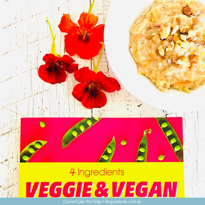 Carrot Cake Porridge – 4 Ingredients
