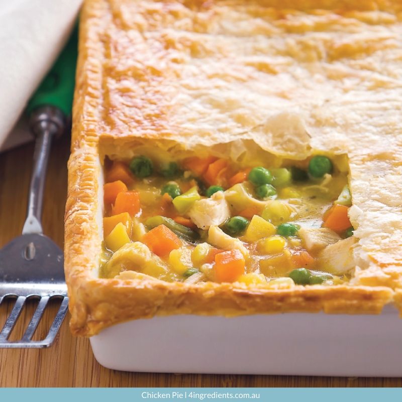 Chicken Pie – 4 Ingredients