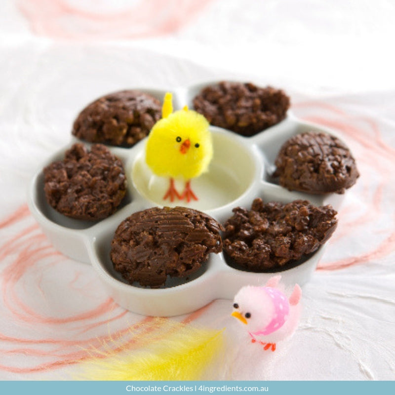 Chocolate Crackles – 4 Ingredients