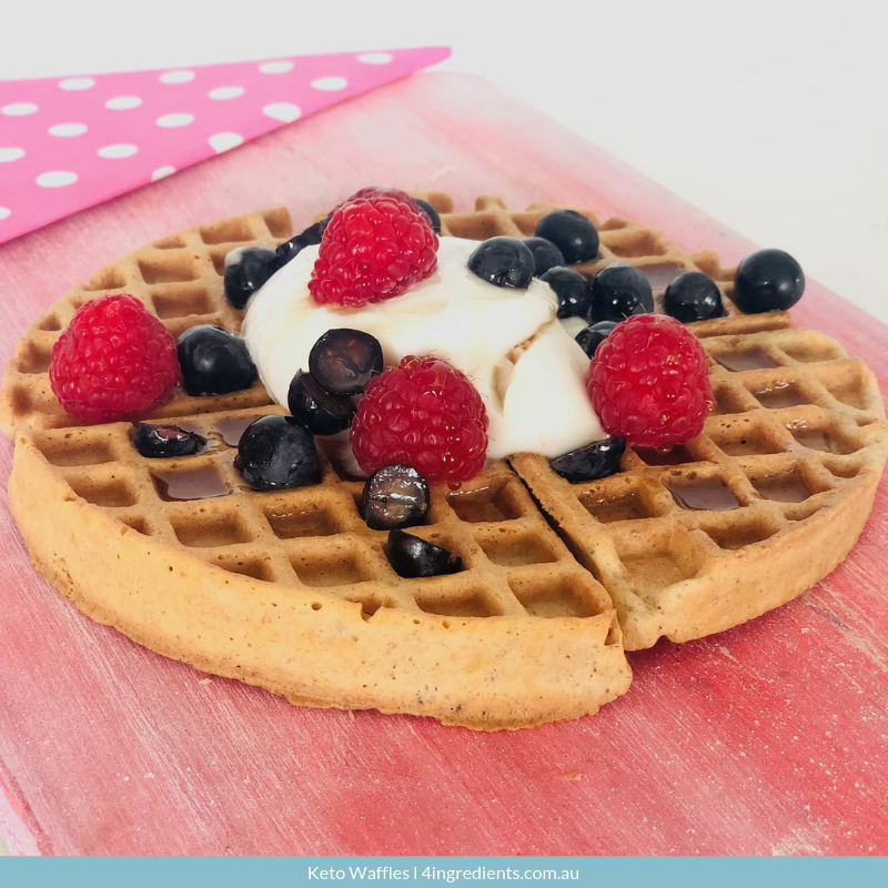 Keto Waffles
&ndash; 4 Ingredients