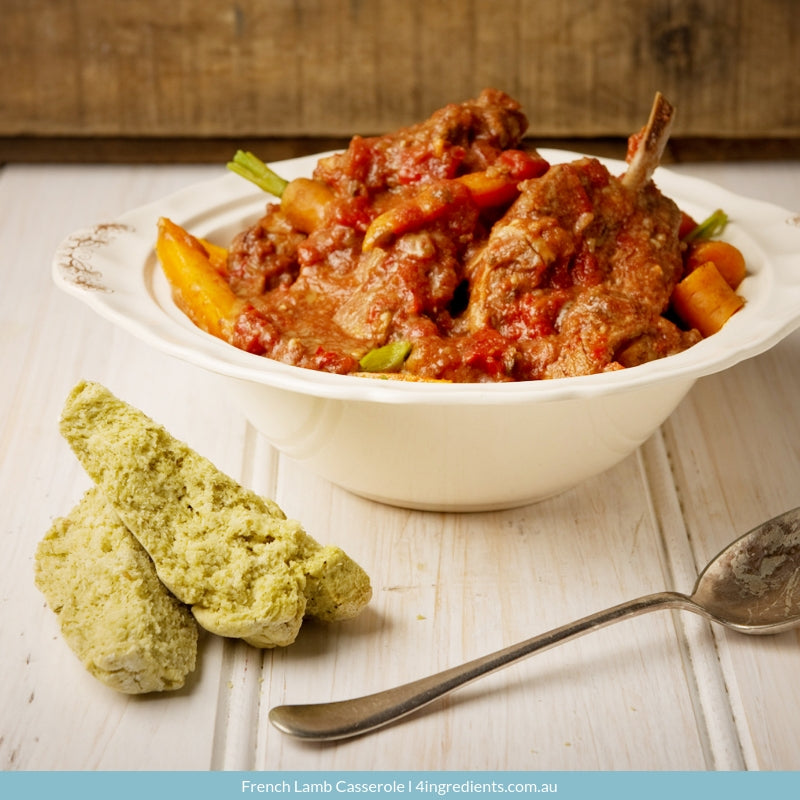 French Lamb Casserole – 4 Ingredients