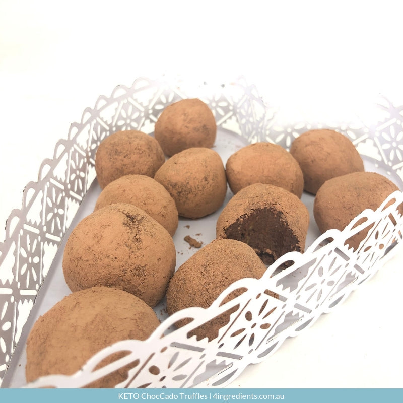 Keto ChocCado Truffles – 4 Ingredients