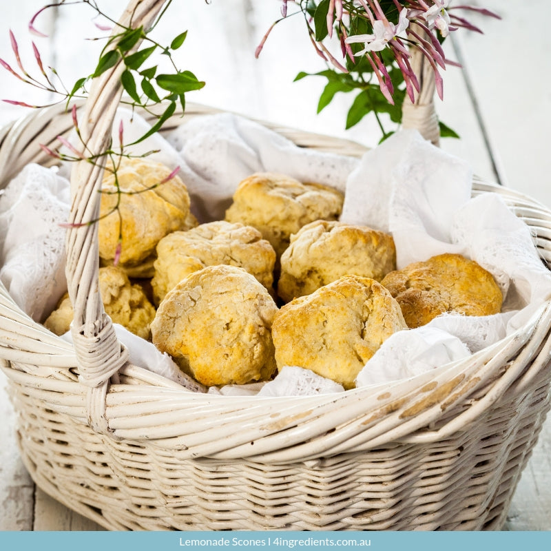 Lemonade Scones - 4 Ingredients