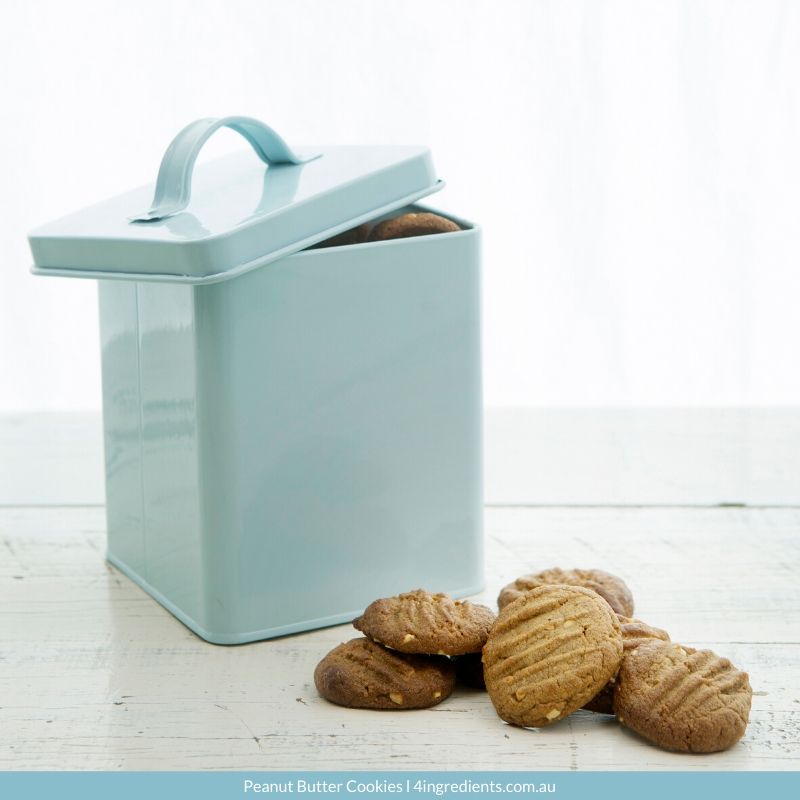 Peanut Butter Cookies – 4 Ingredients