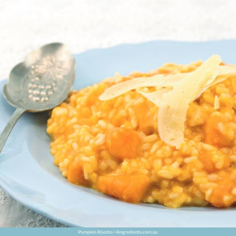 Pumpkin Risotto – 4 Ingredients
