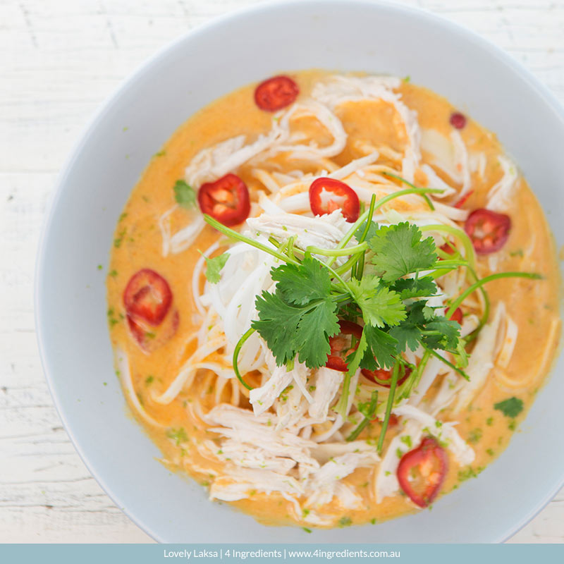 Lovely Laksa – 4 Ingredients