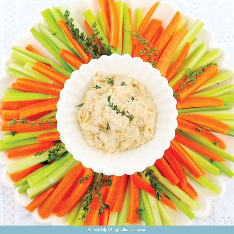Skinny French Onion Dip
&ndash; 4 Ingredients