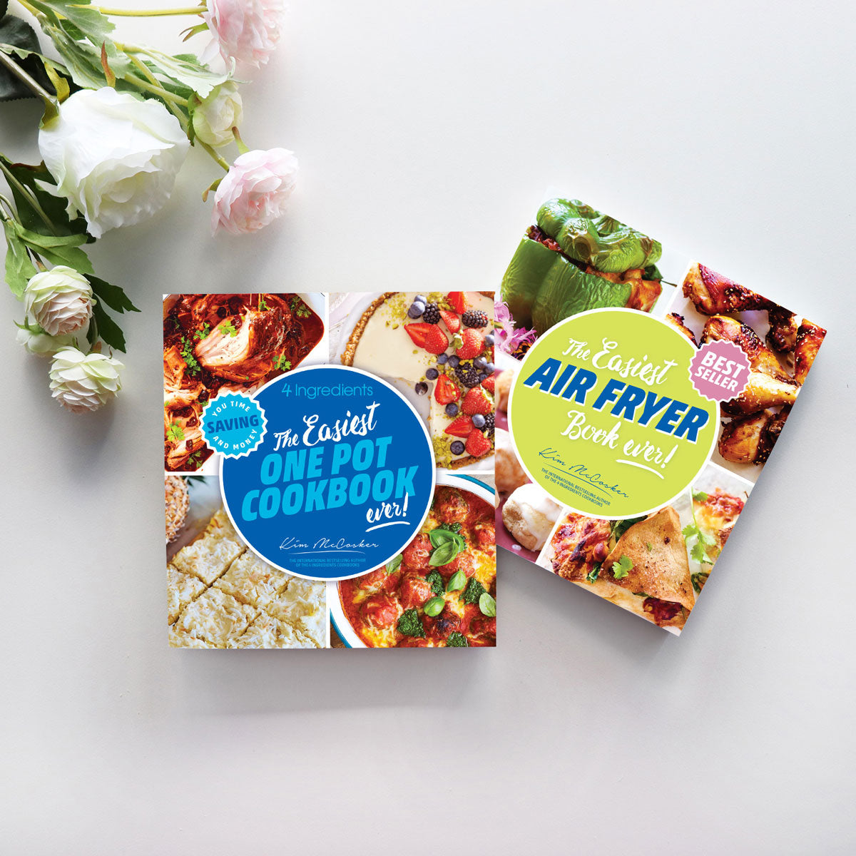 4 Ingredients The Easiest One Pot Cookbook ever + The Easiest Air Frye