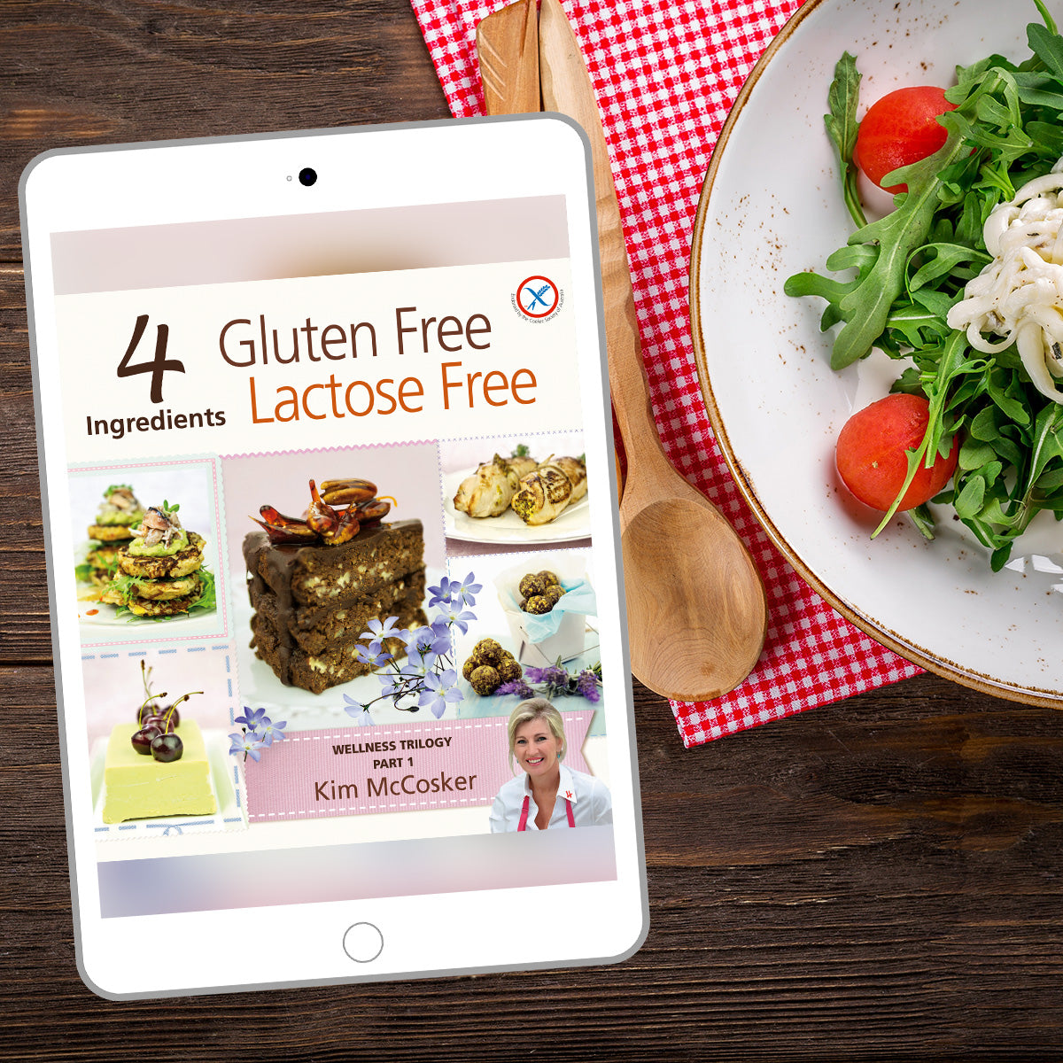 4 Ingredients Gluten Free Lactose Free (Digital eBook)