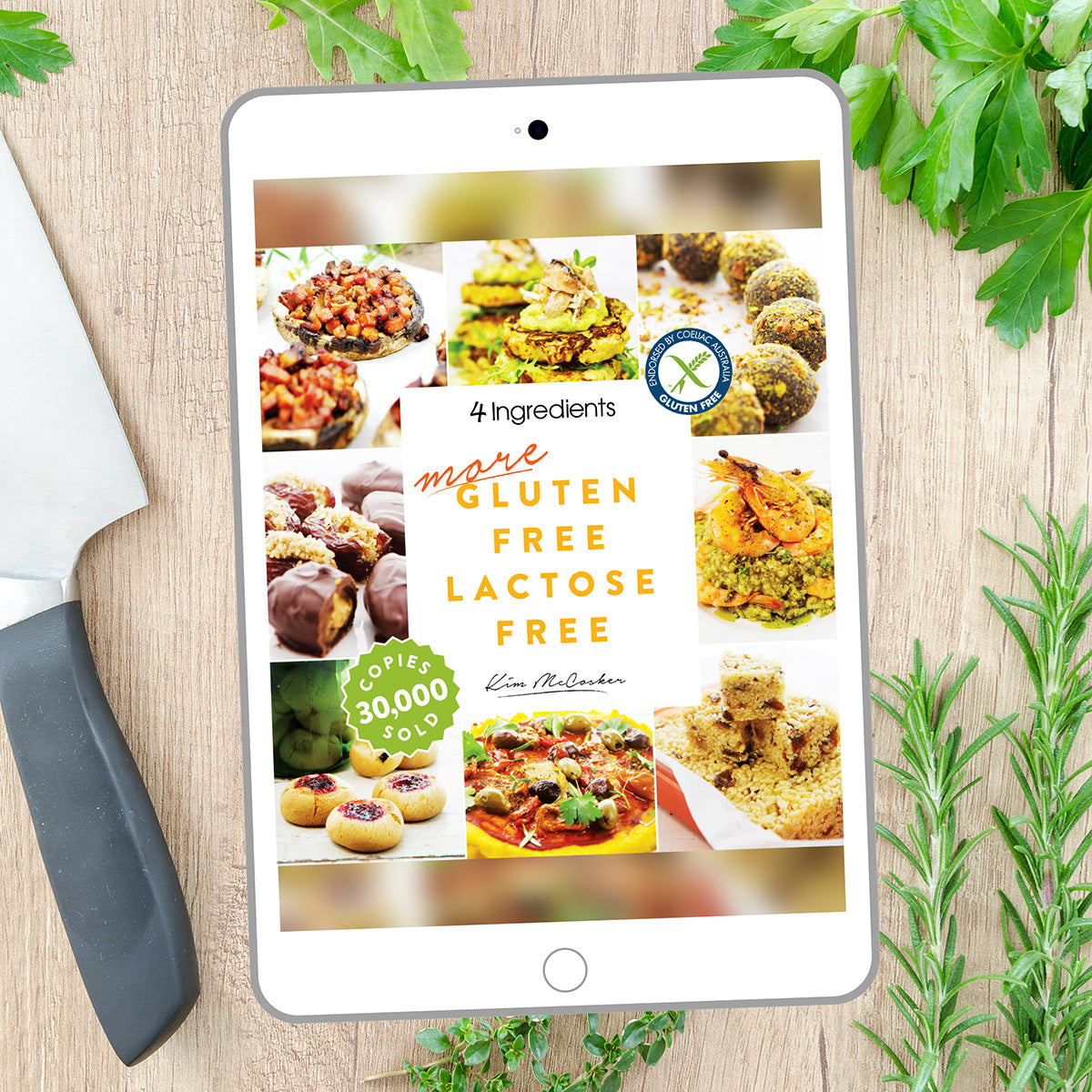 4 Ingredients More Gluten Free Lactose Free (Digital eBook)