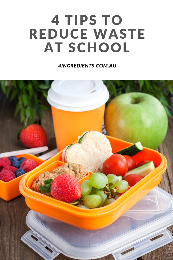 4 practical tips to reduce waste at school