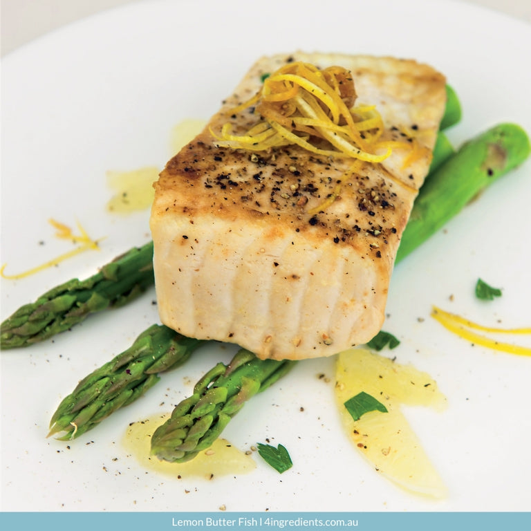 Lemon Butter Fish 4 Ingredients