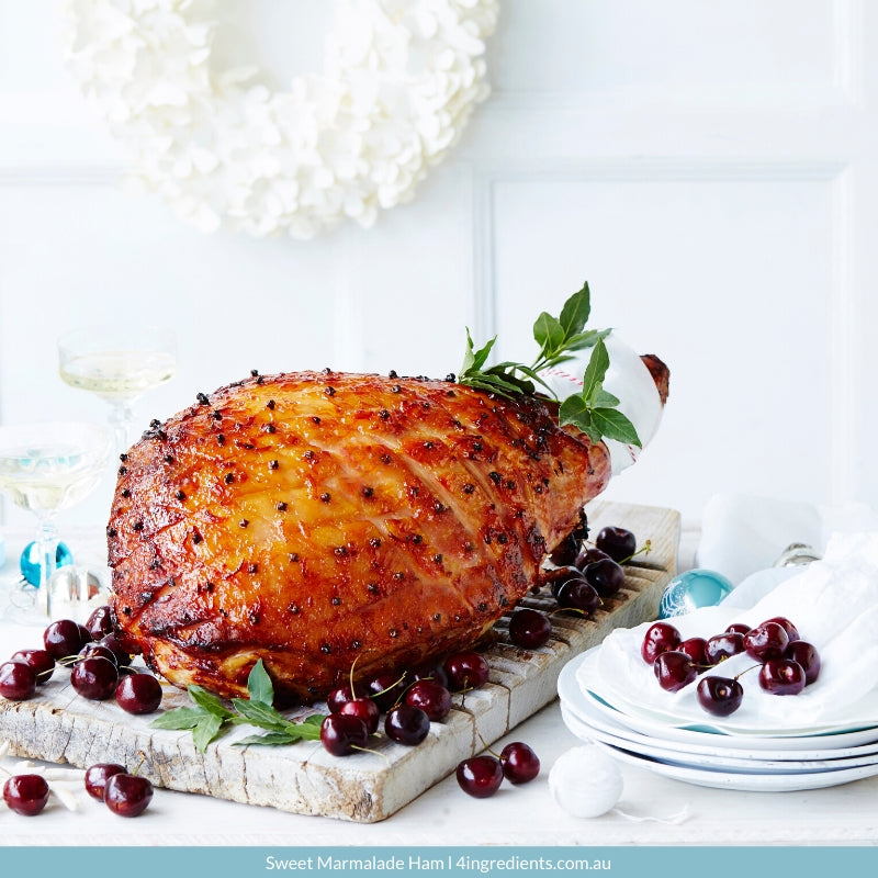 Sweet Marmalade Ham 4 Ingredients