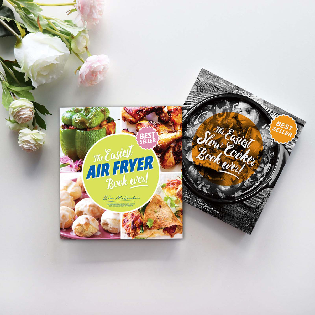 The Easiest Slow Cooker Book ever + The Easiest Air Fryer Book ever