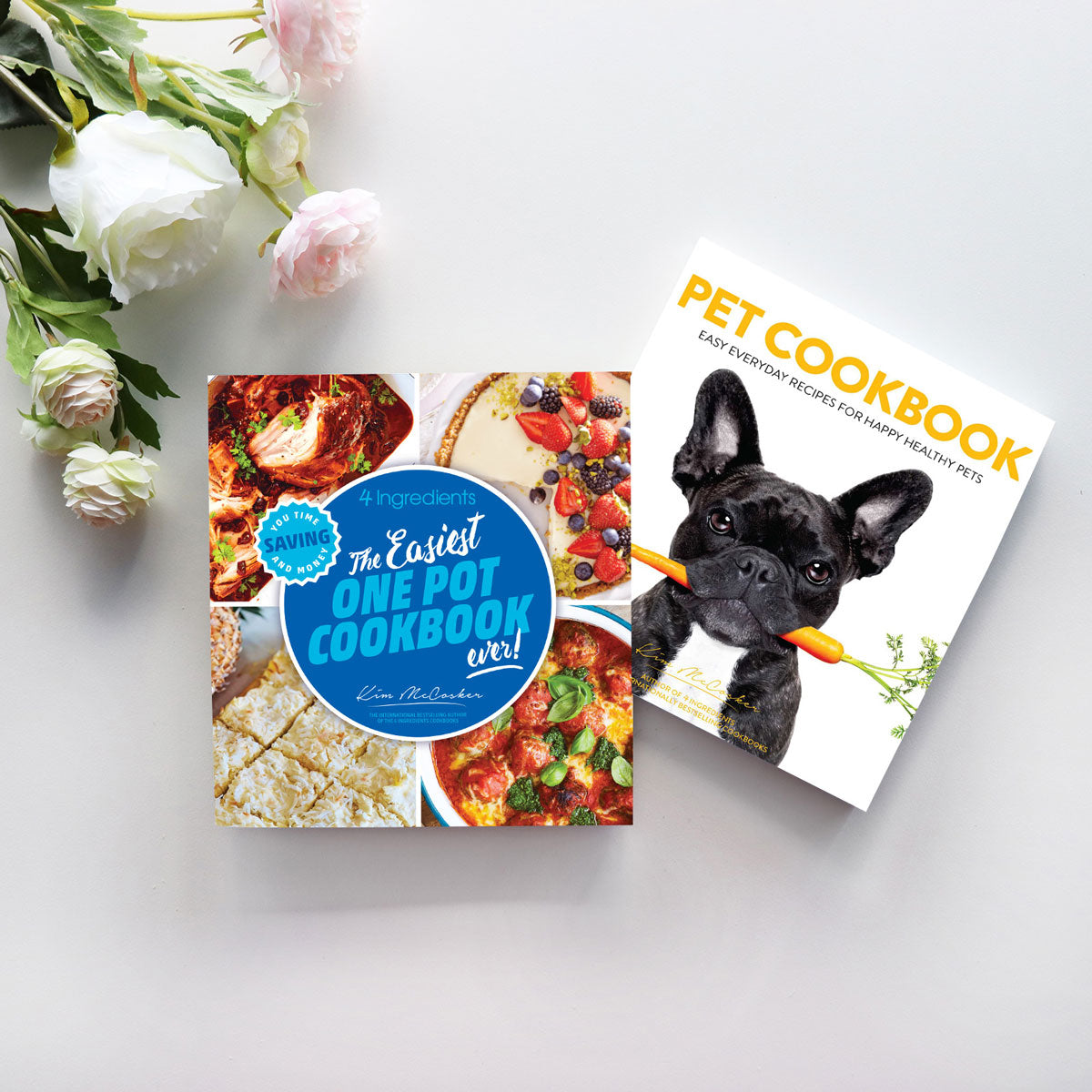 4 Ingredients The Easiest One Pot Cookbook ever + Pet Cookbook