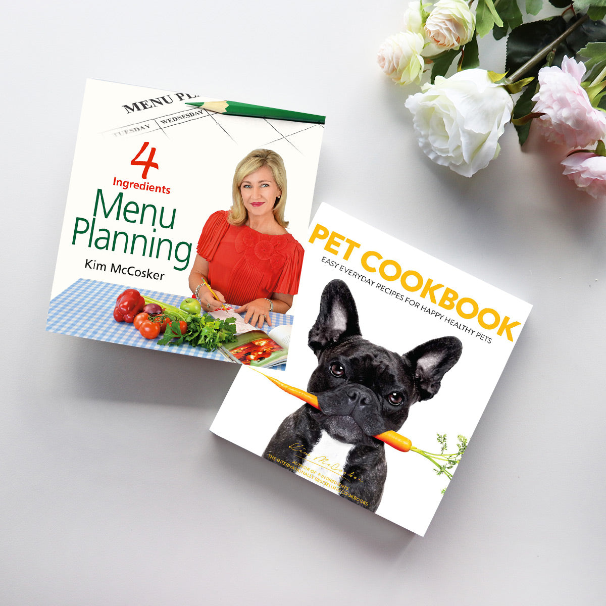 4 Ingredients Menu Planning &amp; Pet Cookbook