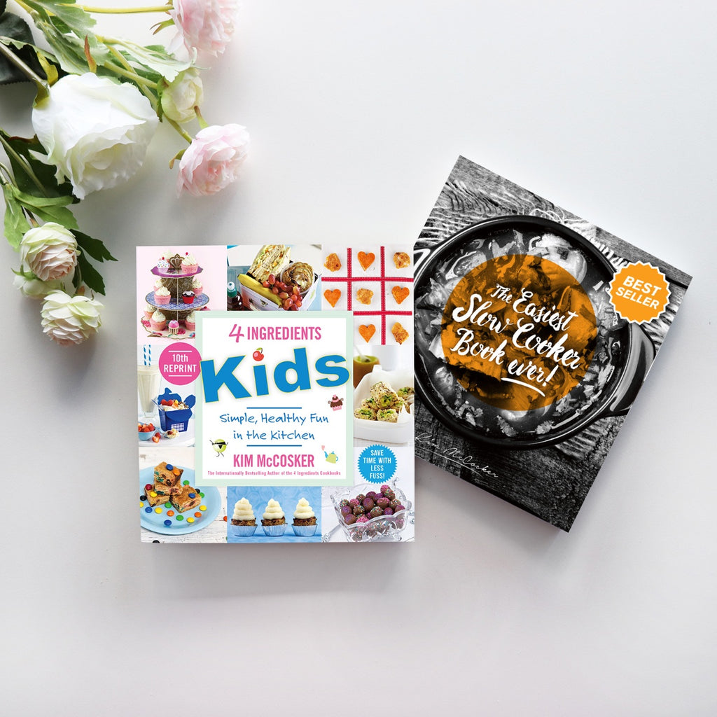 4 Ingredients Kids & The Easiest Slow Cooker Book ever